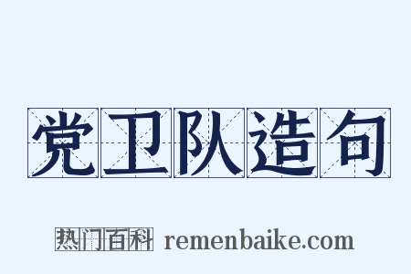 党卫队造句是什么意思的图片